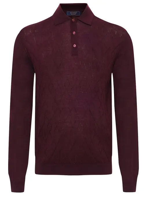 Поло из тенселя и шерсти CUDGI