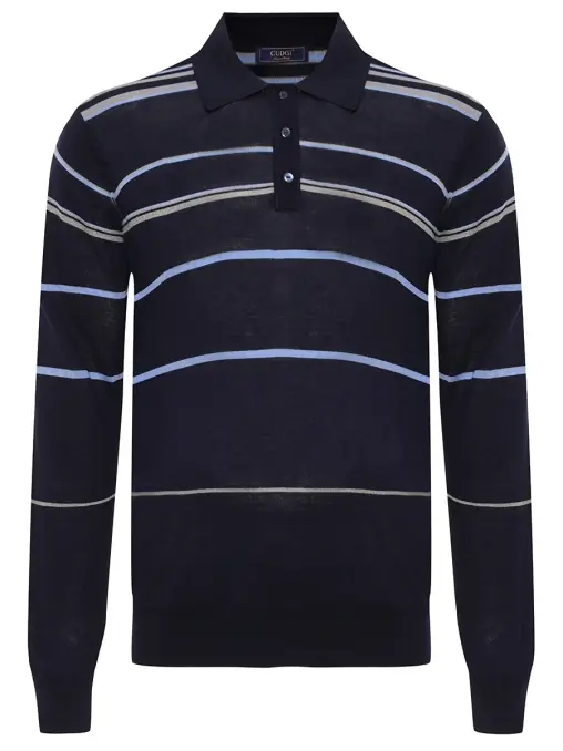 Поло из тенселя и шерсти CUDGI