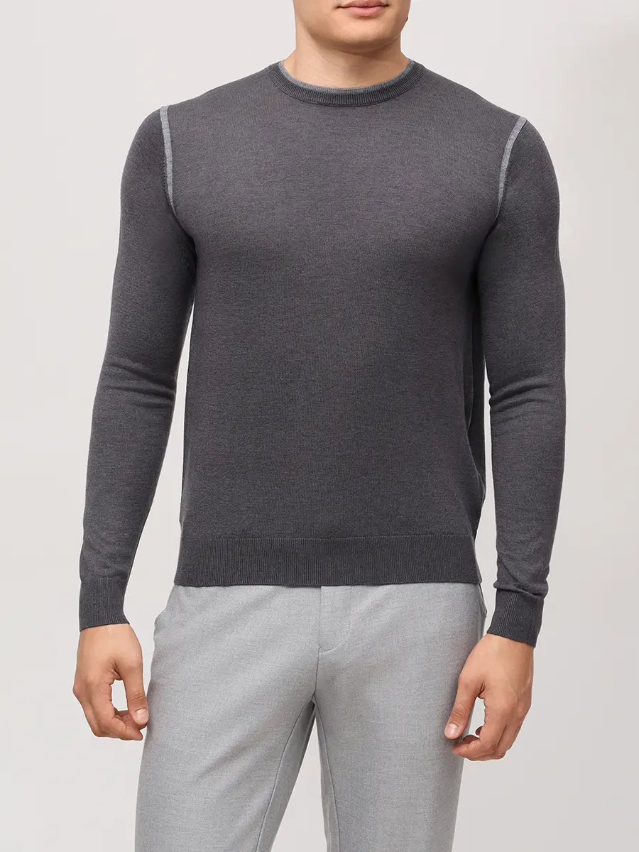 Джемпер шерсти и тенселя