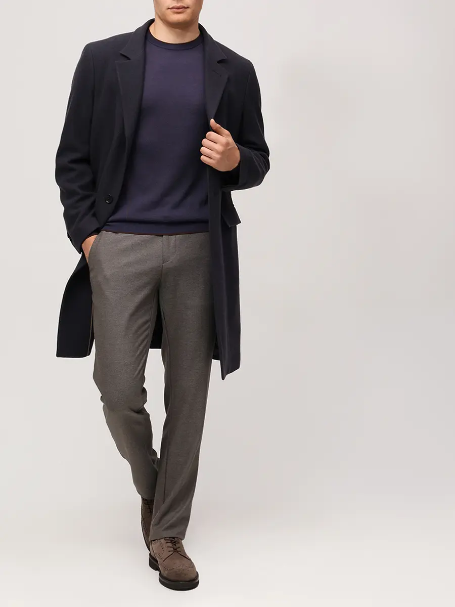 Джемпер из шерсти и тенселя