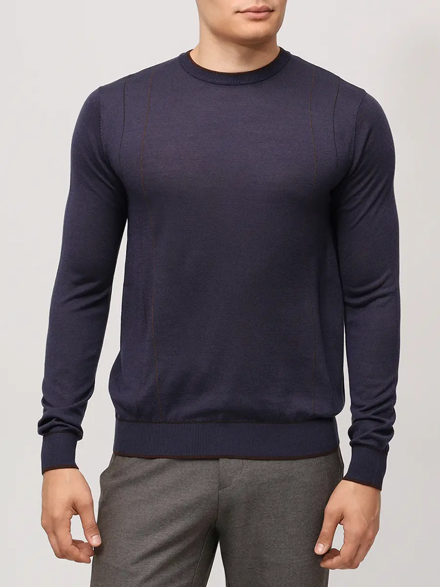 Джемпер из шерсти и тенселя