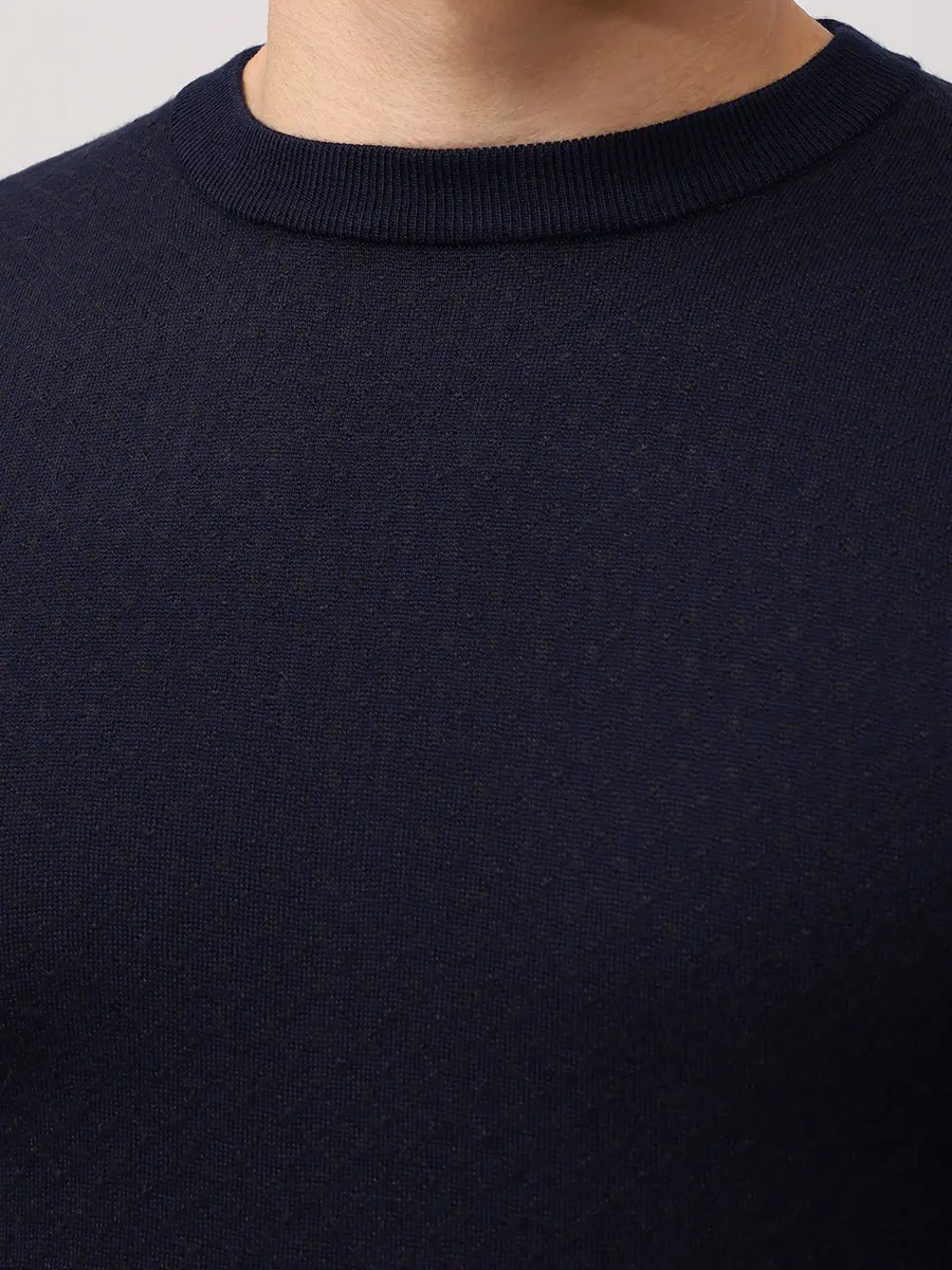 Джемпер из шерсти и тенселя