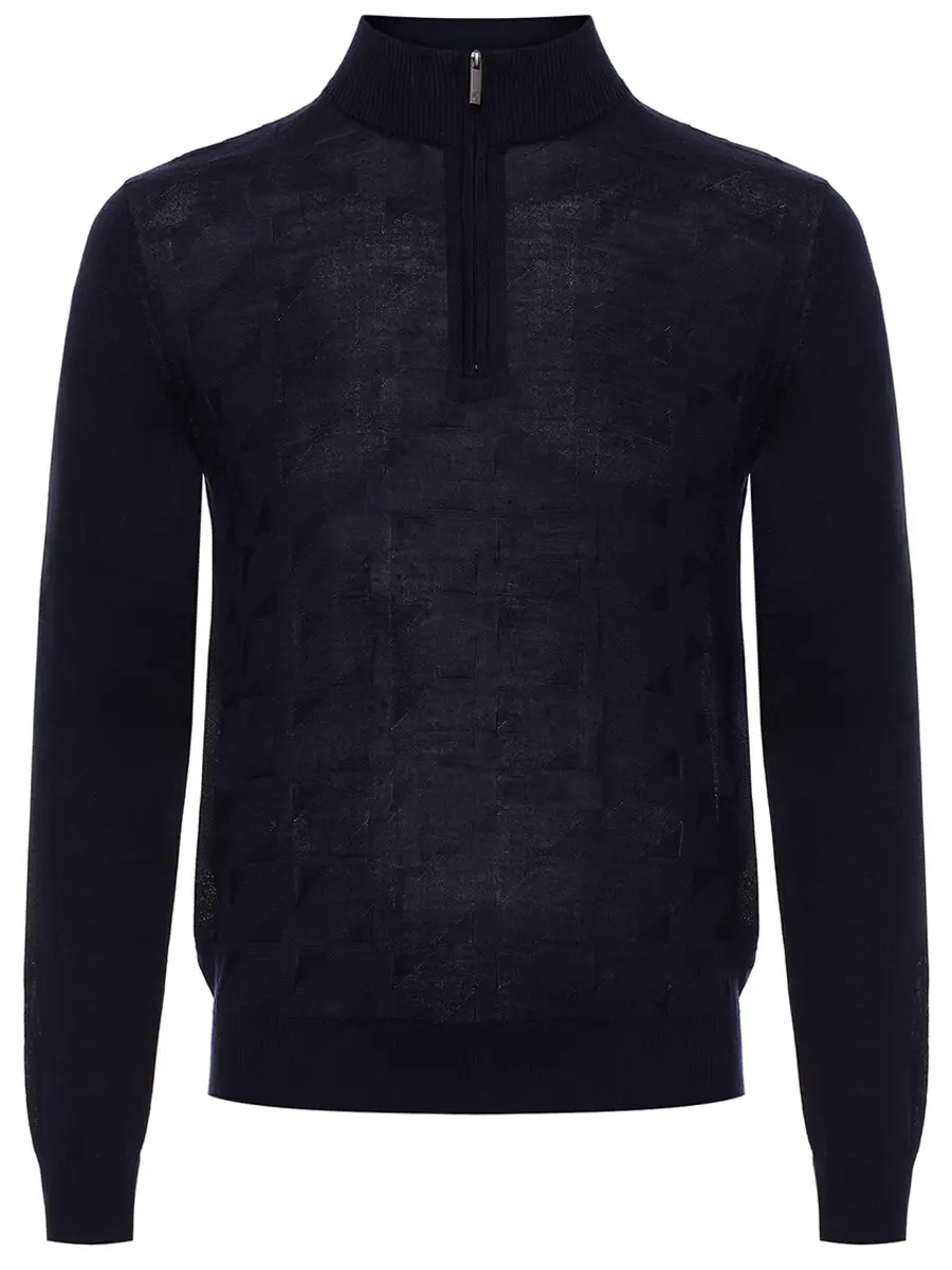 Джемпер из шерсти и тенселя