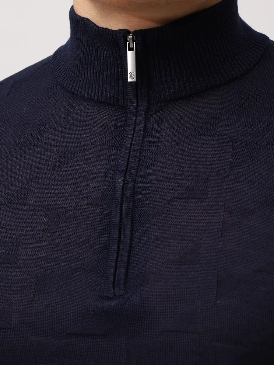 Джемпер из шерсти и тенселя