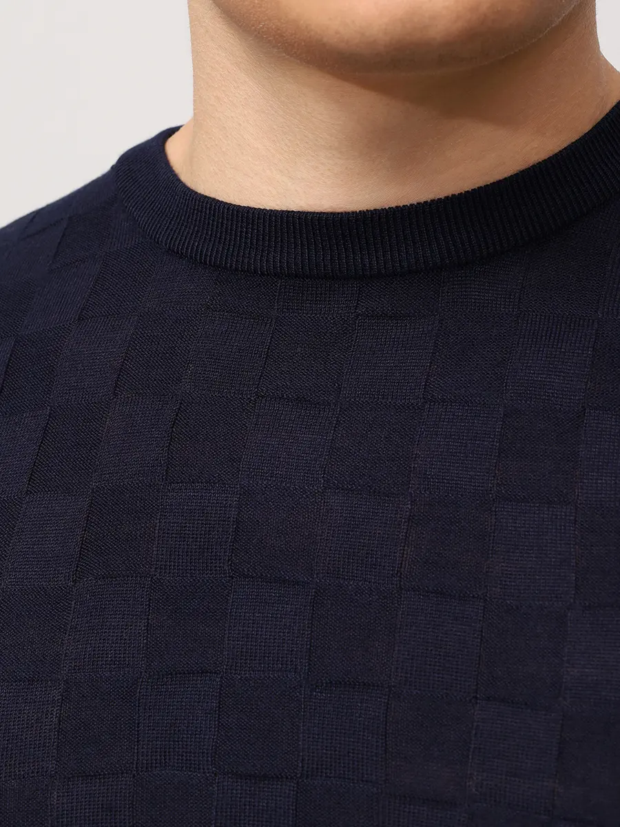 Джемпер из шерсти и тенселя