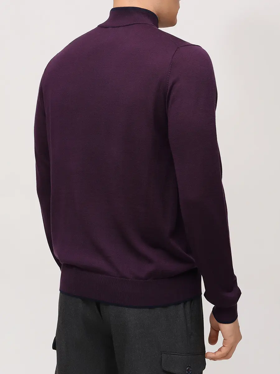 Джемпер из шерсти и тенселя