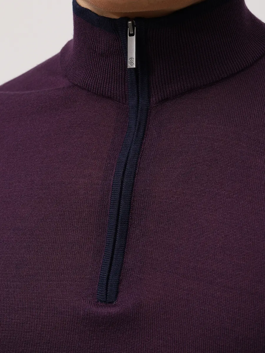 Джемпер из шерсти и тенселя