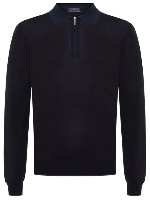 Поло из тенселя и шерсти CUDGI