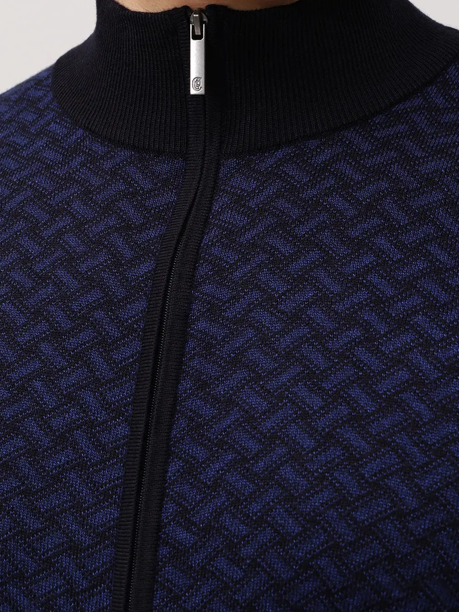 Кардиган из шерсти и тенселя