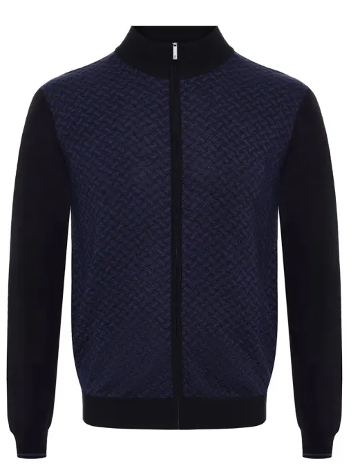 Кардиган из шерсти и тенселя CUDGI