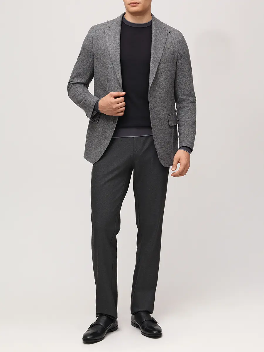 Джемпер из шерсти и тенселя