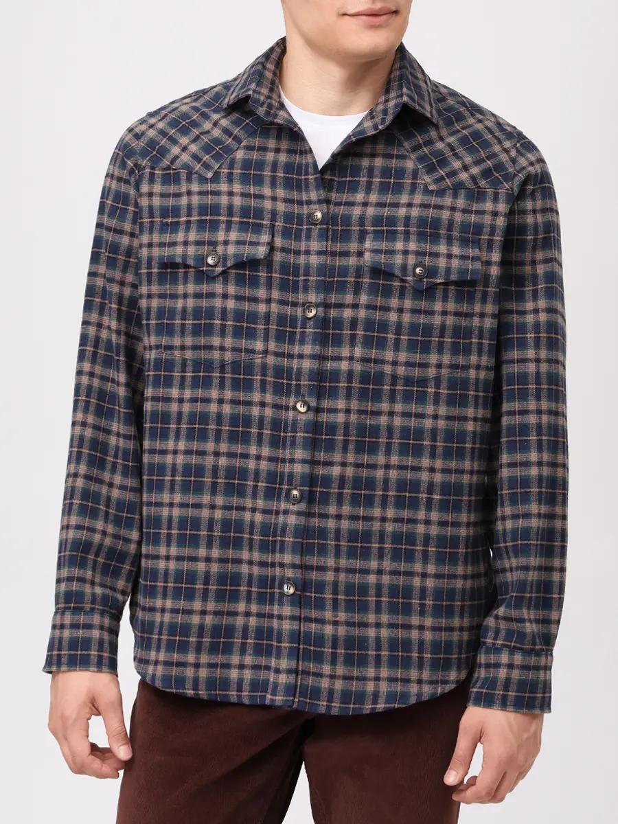 Рубашка Relax Fit хлопковая Defender