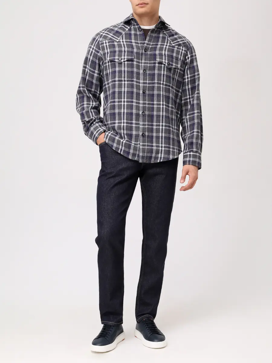 Рубашка Relax Fit хлопковая Defender