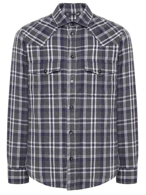 Рубашка Relax Fit хлопковая Defender ZMANI