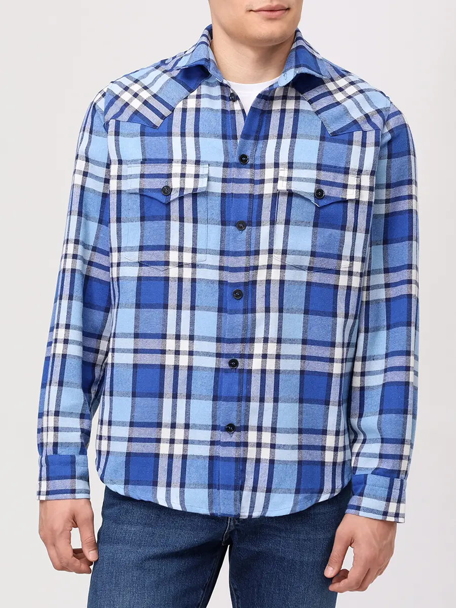 Рубашка Relax Fit хлопковая Defender