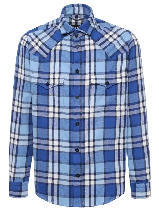 Рубашка Relax Fit хлопковая Defender ZMANI