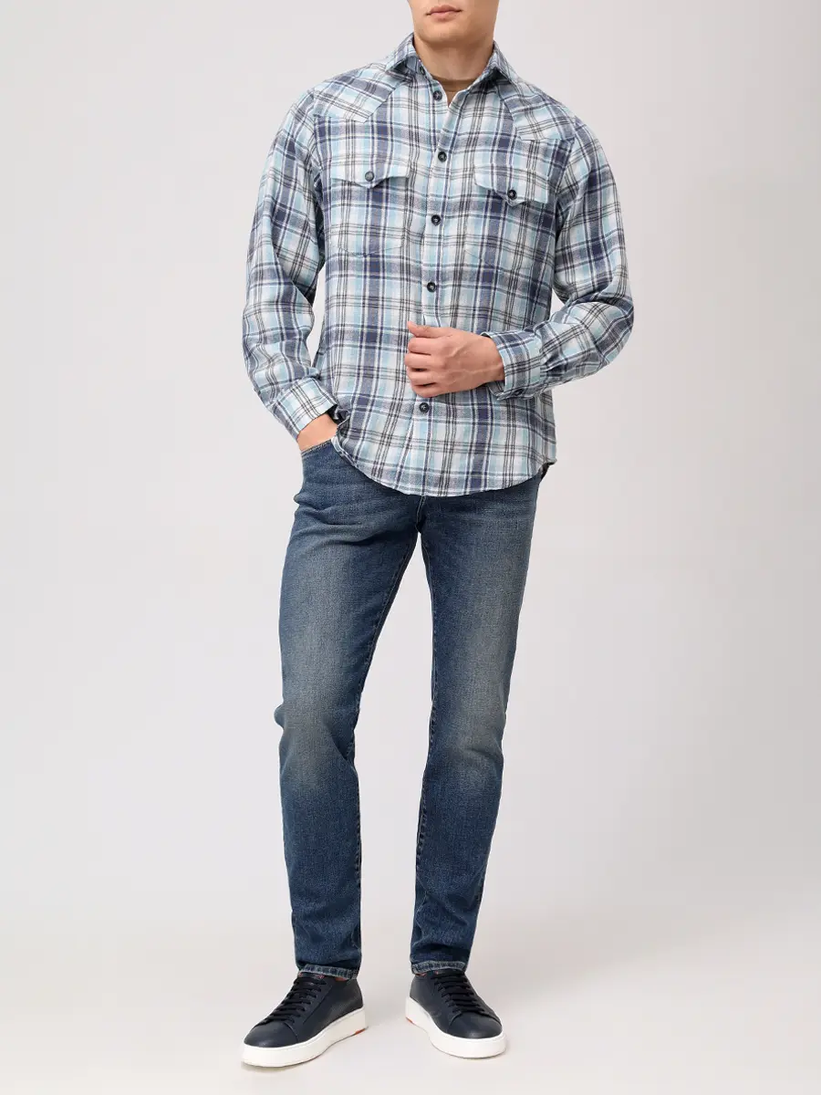 Рубашка Relax Fit хлопковая Defender