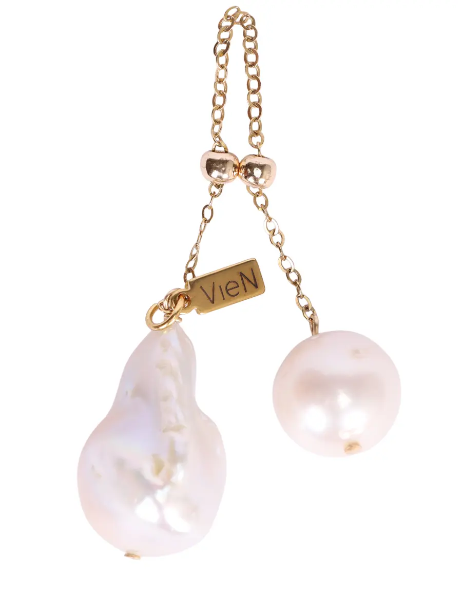 Запонка с барочным жемчугом