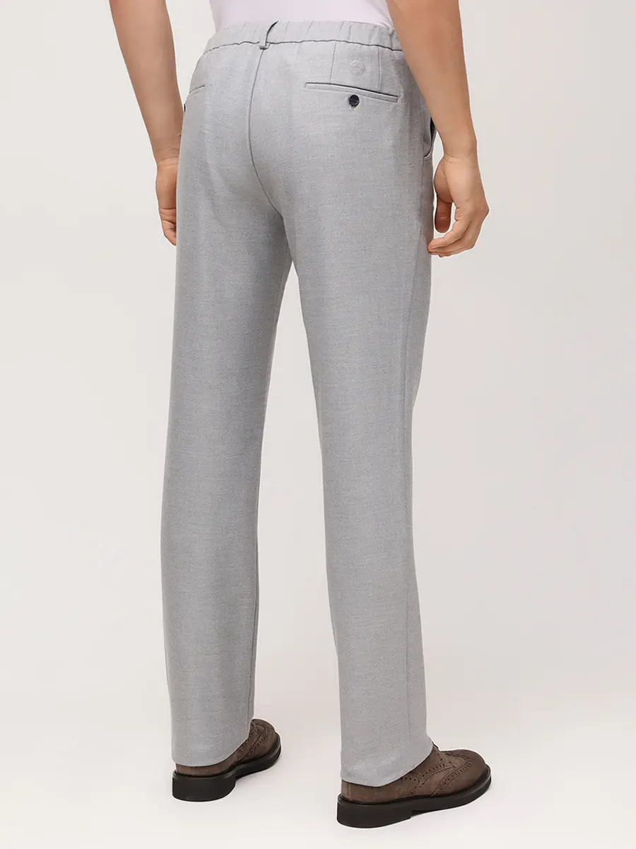 Брюки из вискозы и шерсти