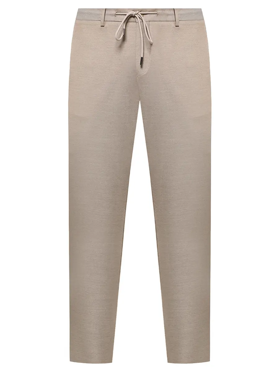 Брюки из шерсти и вискозы