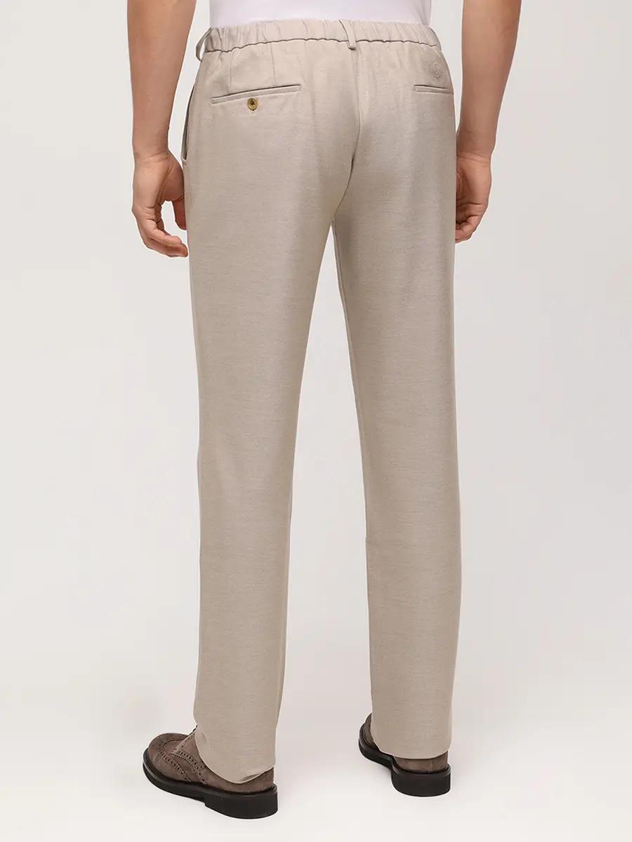 Брюки из шерсти и вискозы