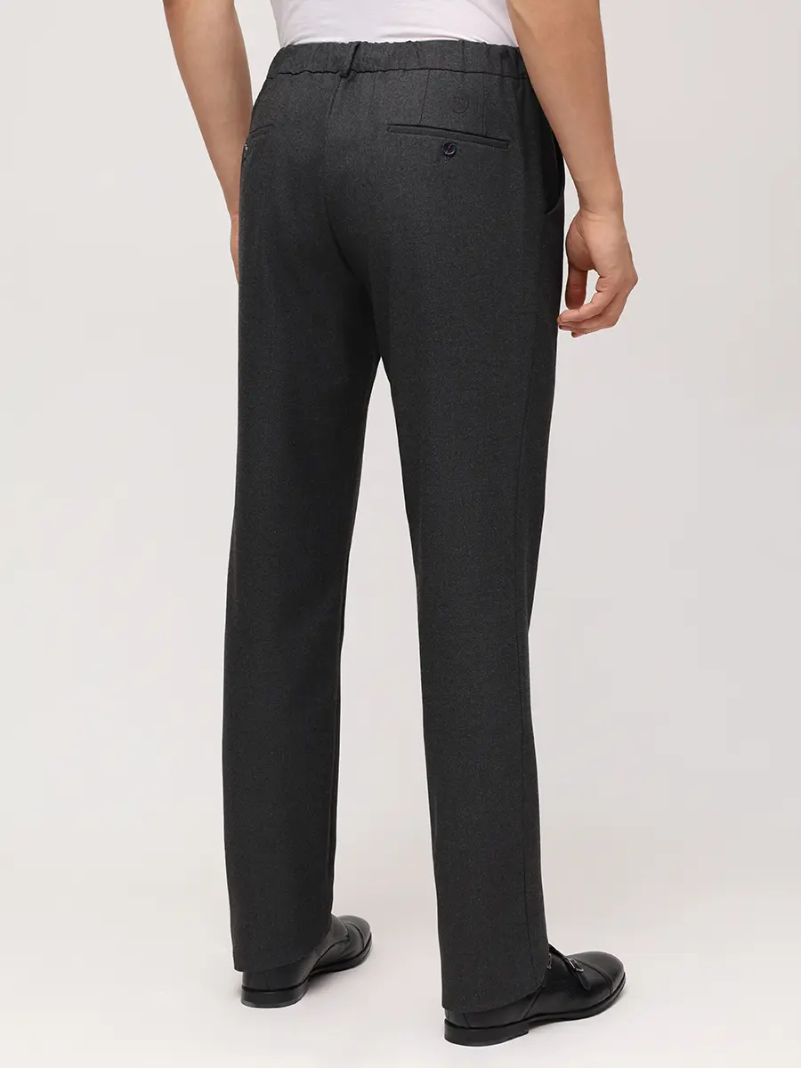 Брюки из вискозы и шерсти