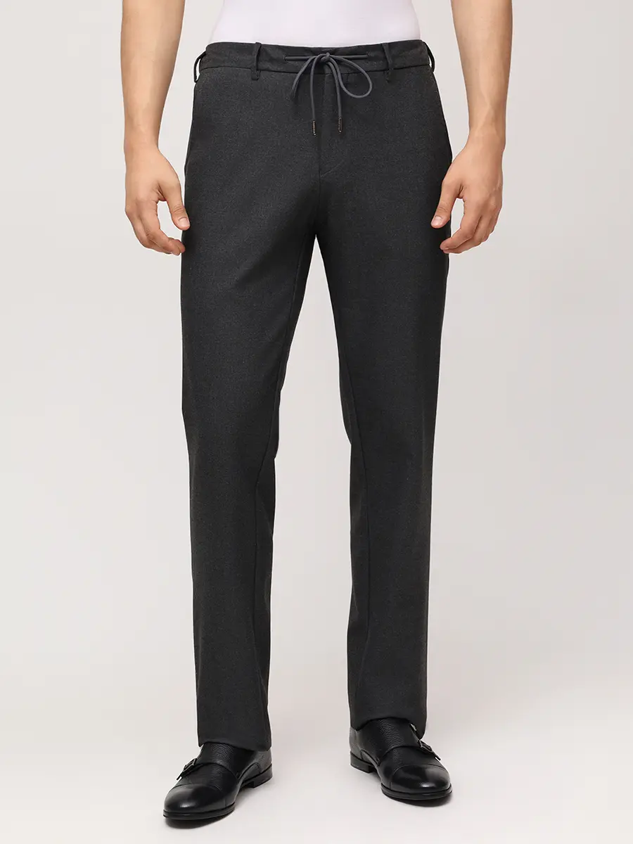 Брюки из вискозы и шерсти