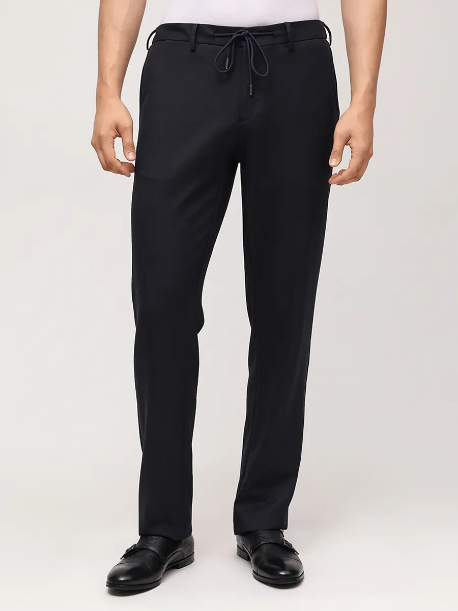 Брюки из вискозы и шерсти