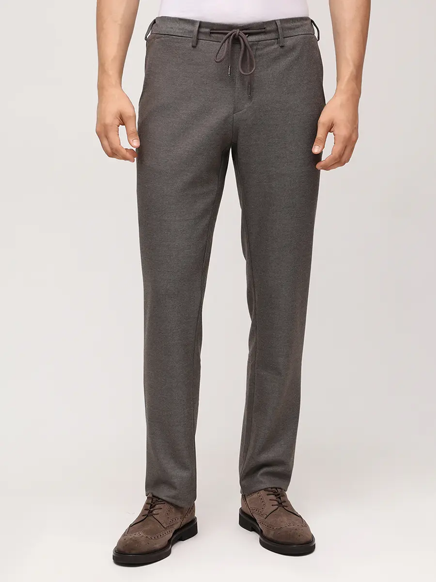 Брюки из вискозы и шерсти