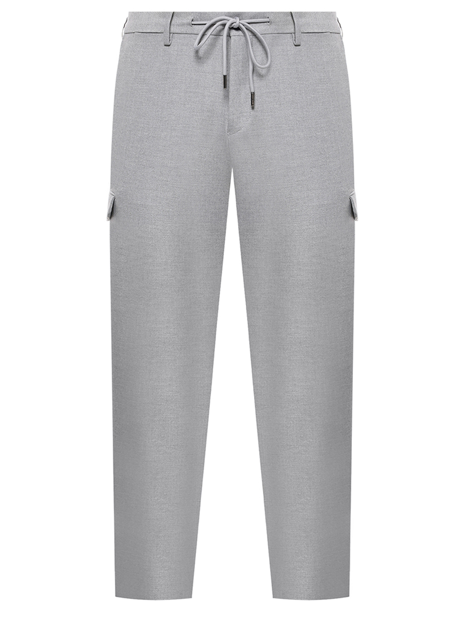 Брюки из вискозы и шерсти