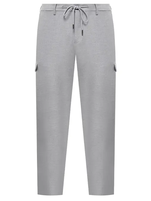 Брюки из вискозы и шерсти CUDGI