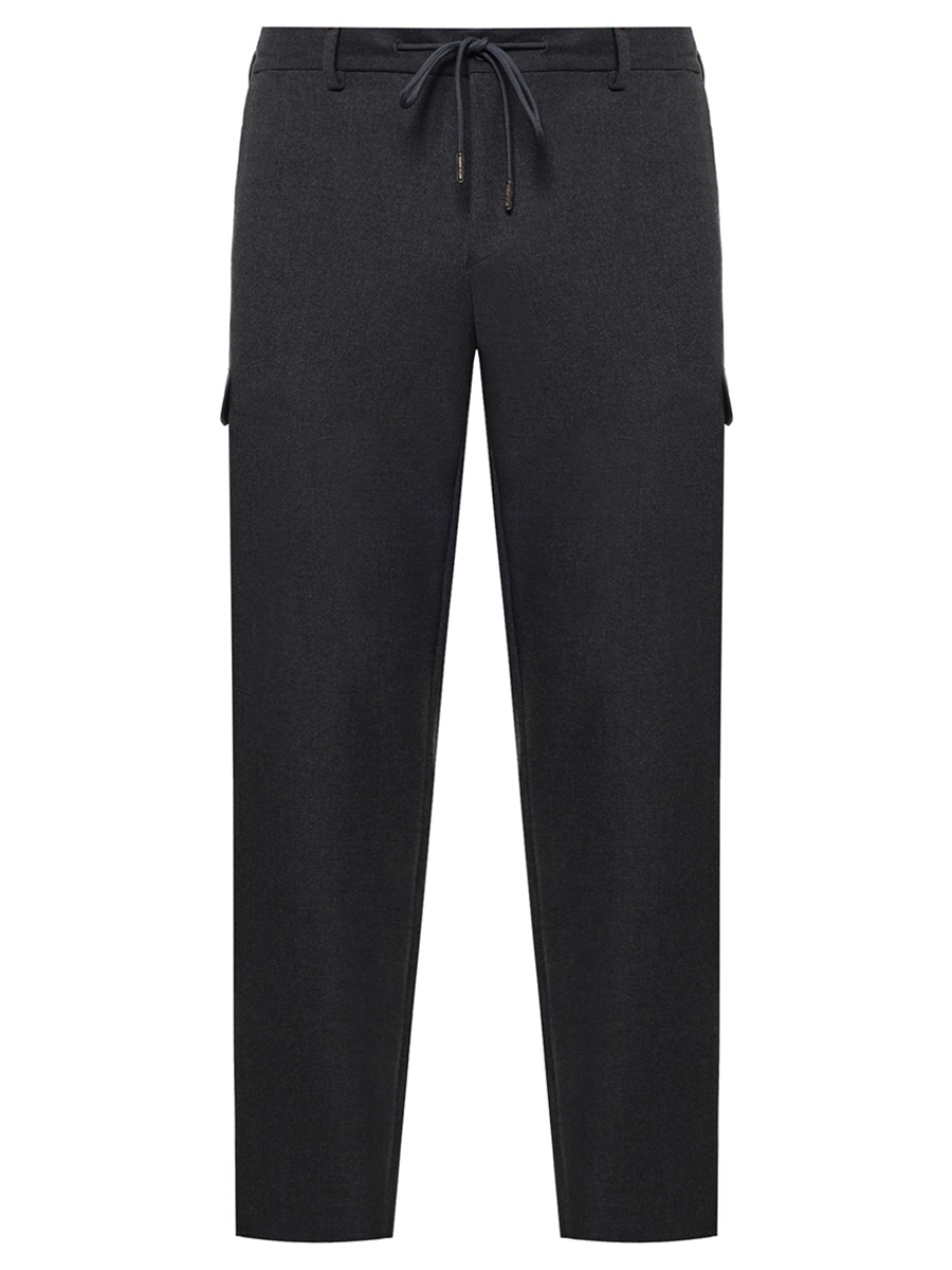 Брюки из шерсти и вискозы