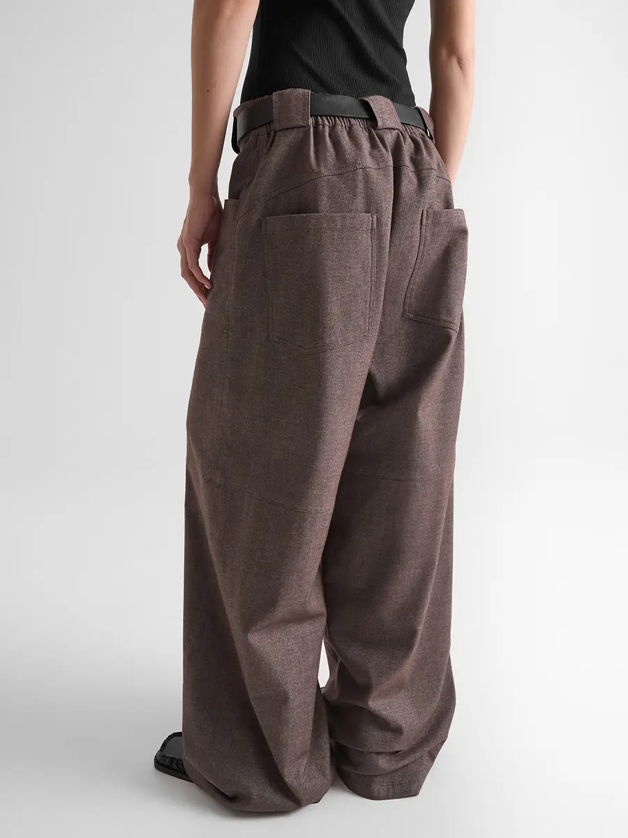 Брюки из вискозы