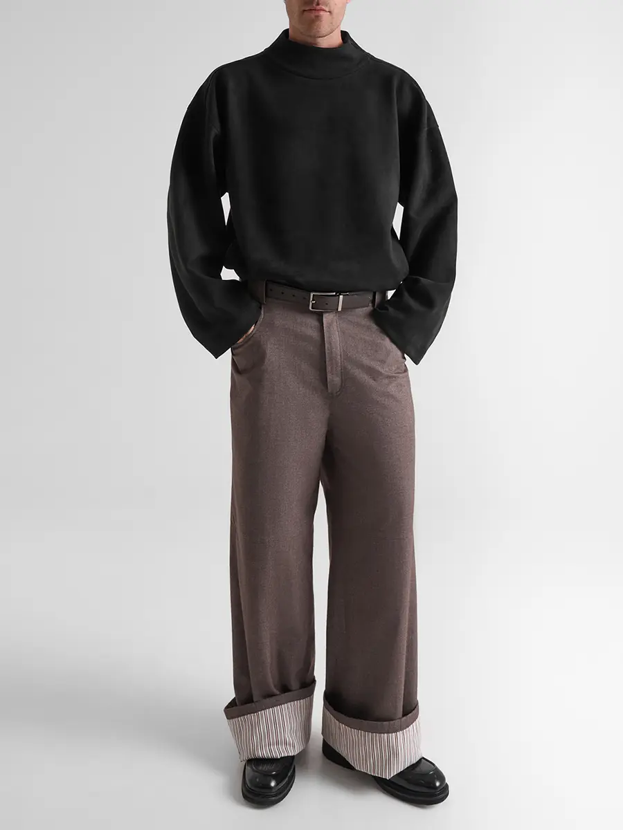 Брюки из вискозы