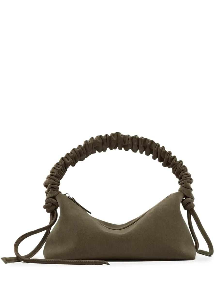 Сумка замшевая Banana Mini Oliva