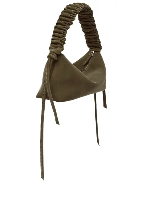 Сумка замшевая Banana Mini Oliva MISA BAGS