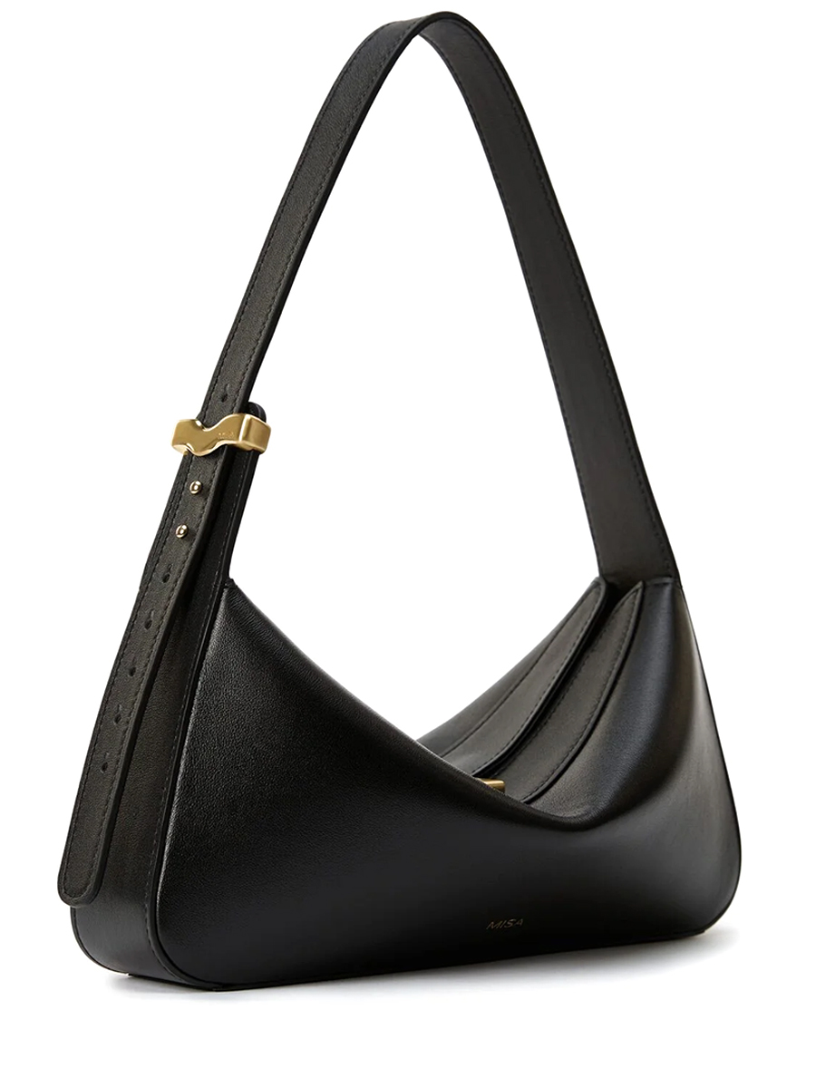 Сумка кожаная Banana Black