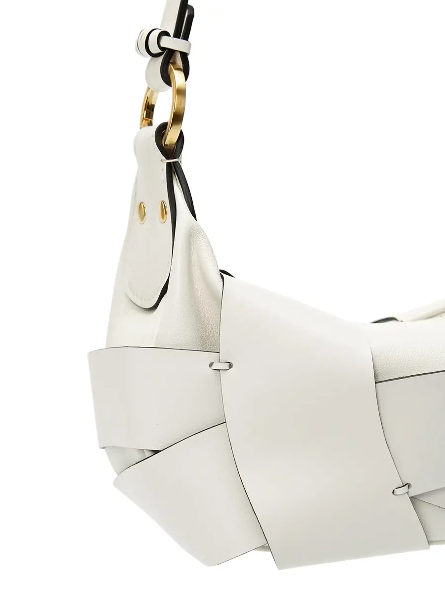 Сумка кожаная Vale White