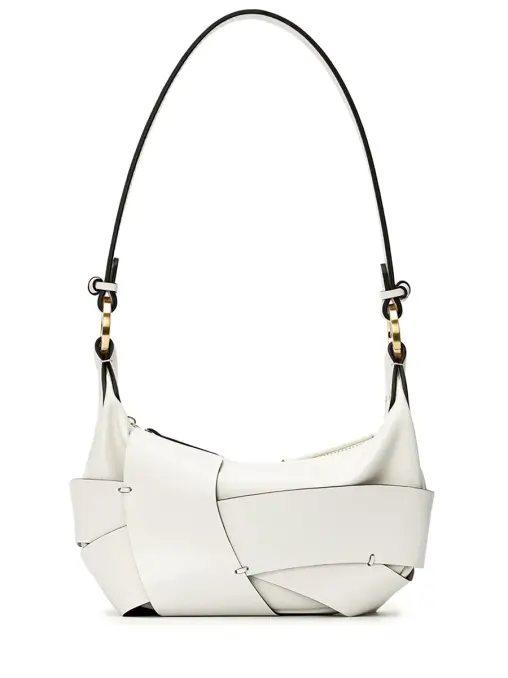 Сумка кожаная Vale White MISA BAGS