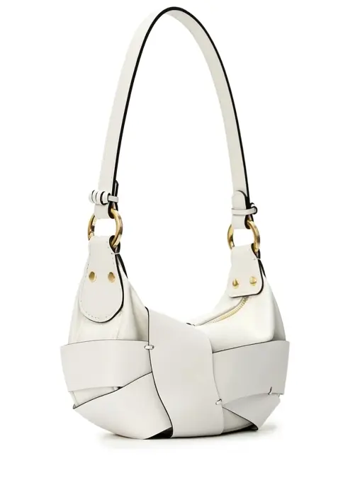Сумка кожаная Vale White MISA BAGS