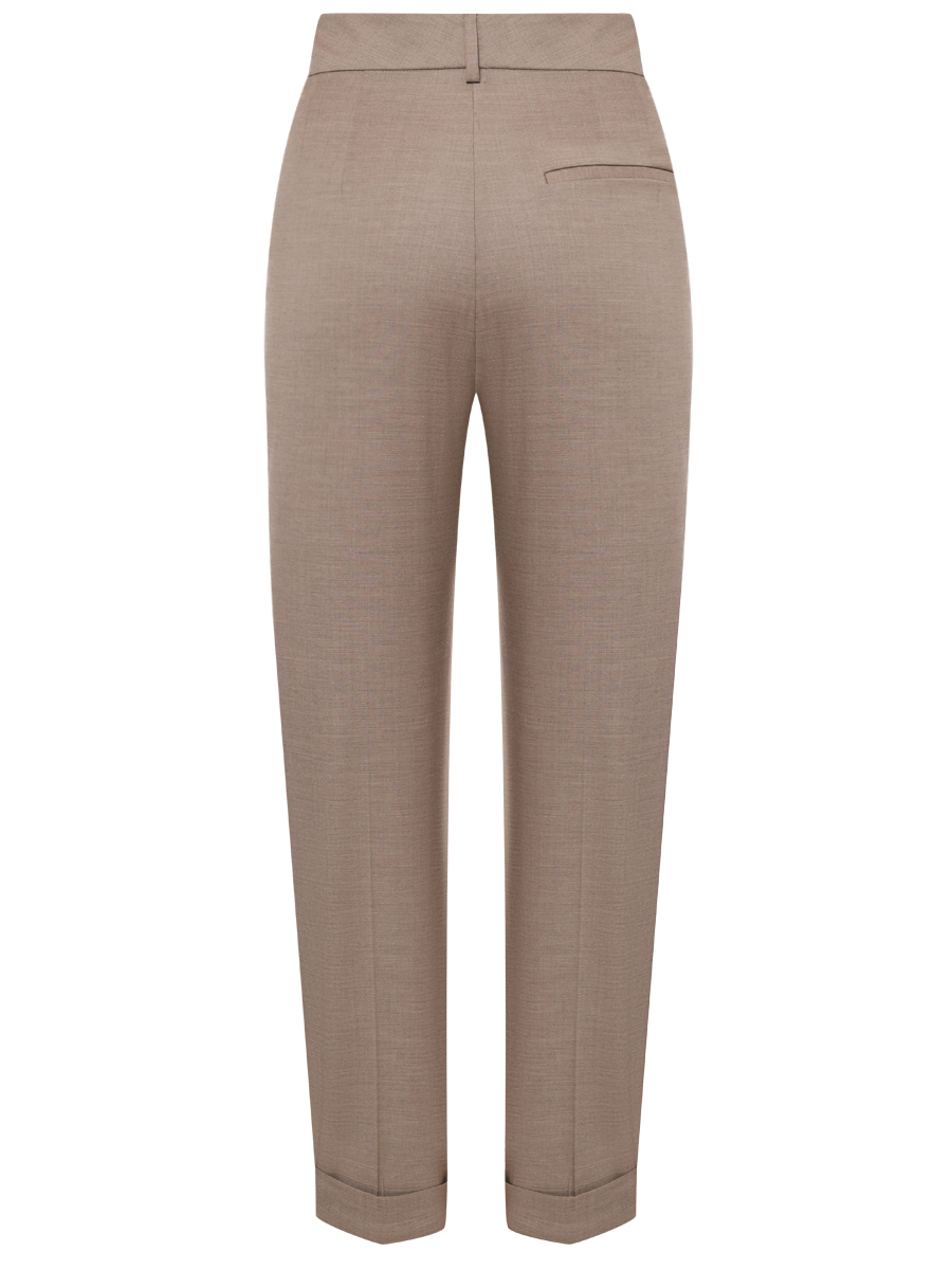 Брюки из шерсти и вискозы