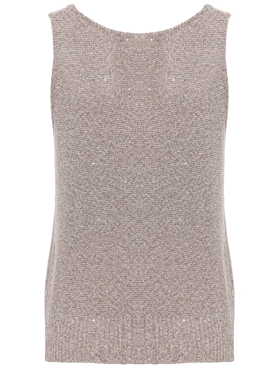 Топ с пайетками