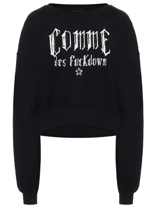 Толстовка хлопковая COMME DES FUCKDOWN