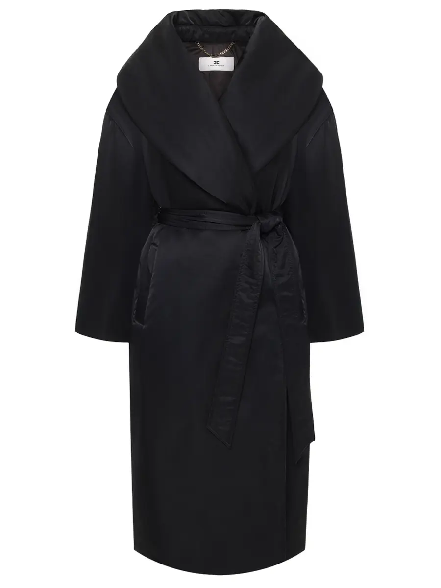 Пальто однотонное