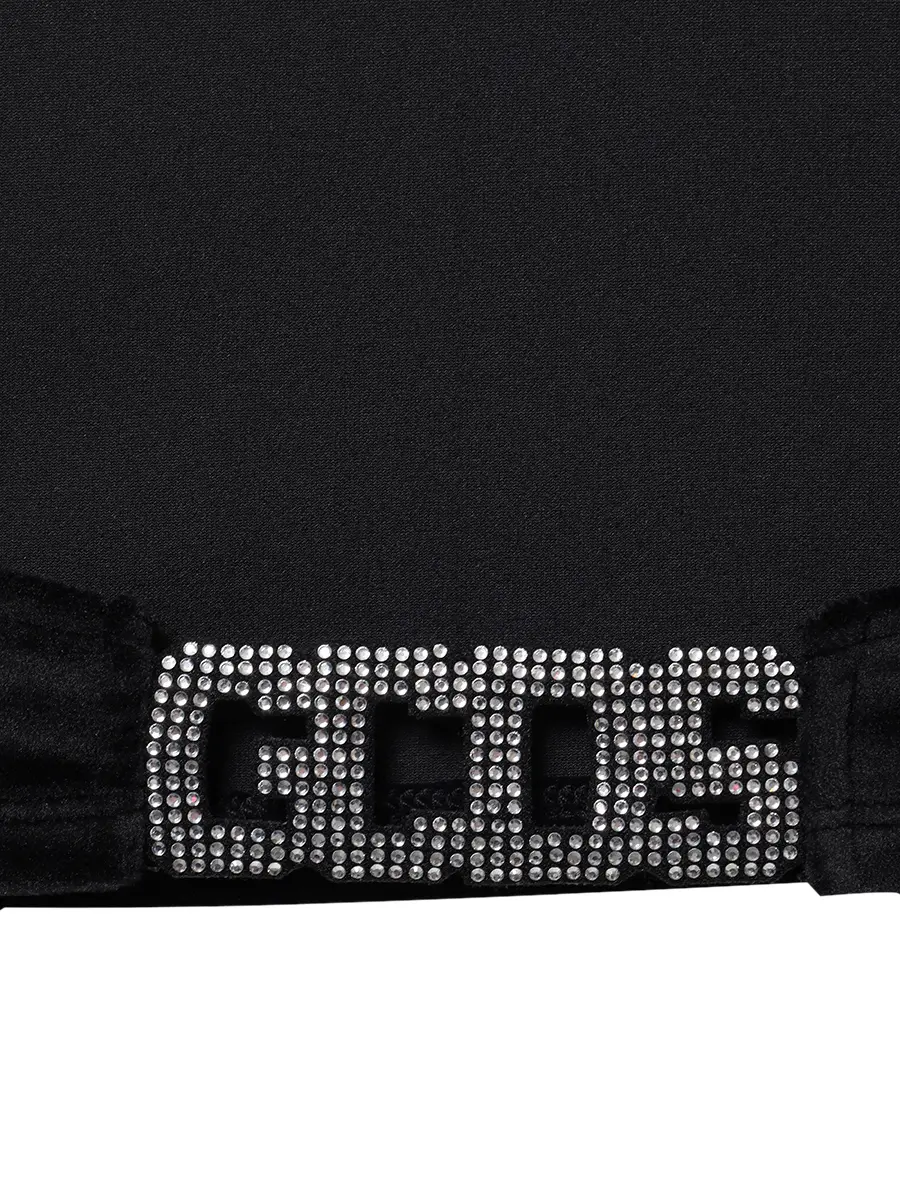 Топ бархатный