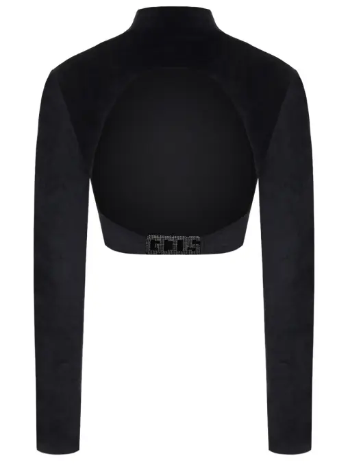 Топ бархатный GCDS