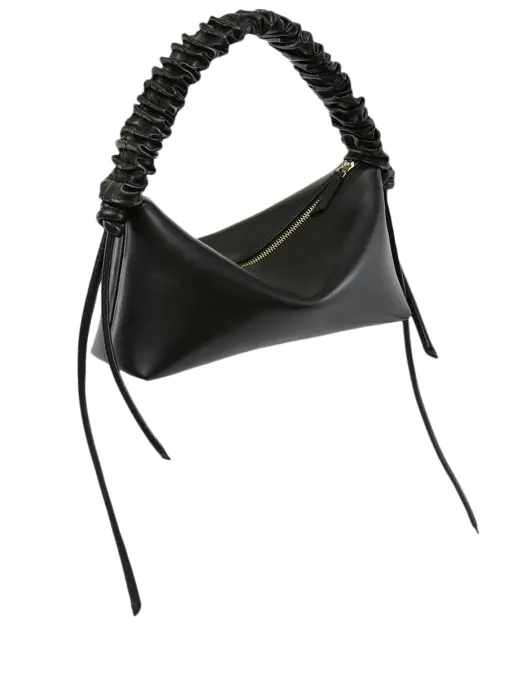 Сумка замшевая Banana Mini Ultra Black MISA BAGS