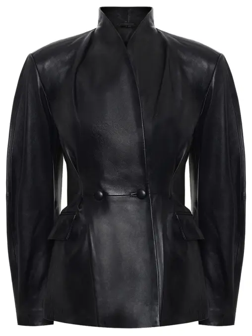 Жакет кожаный KAPSULA