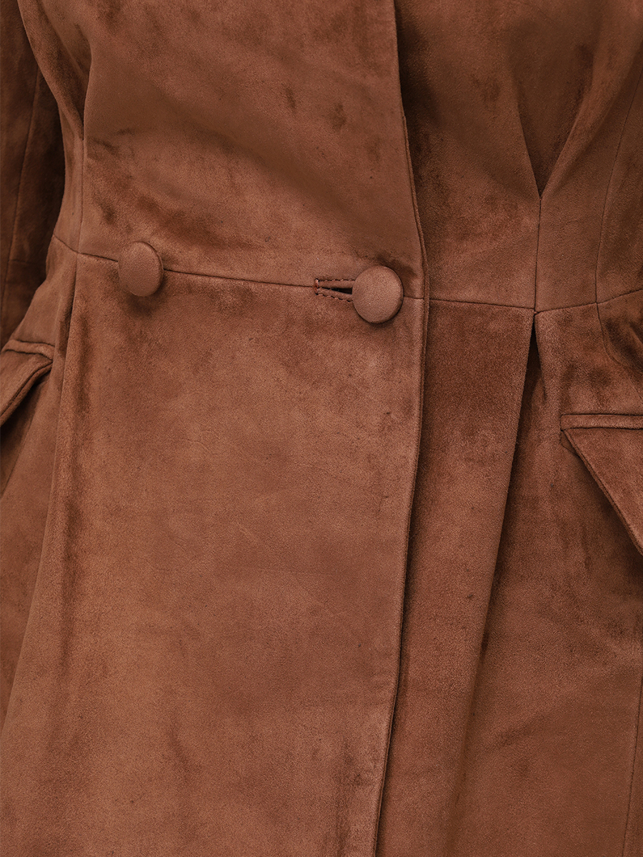 Жакет замшевый