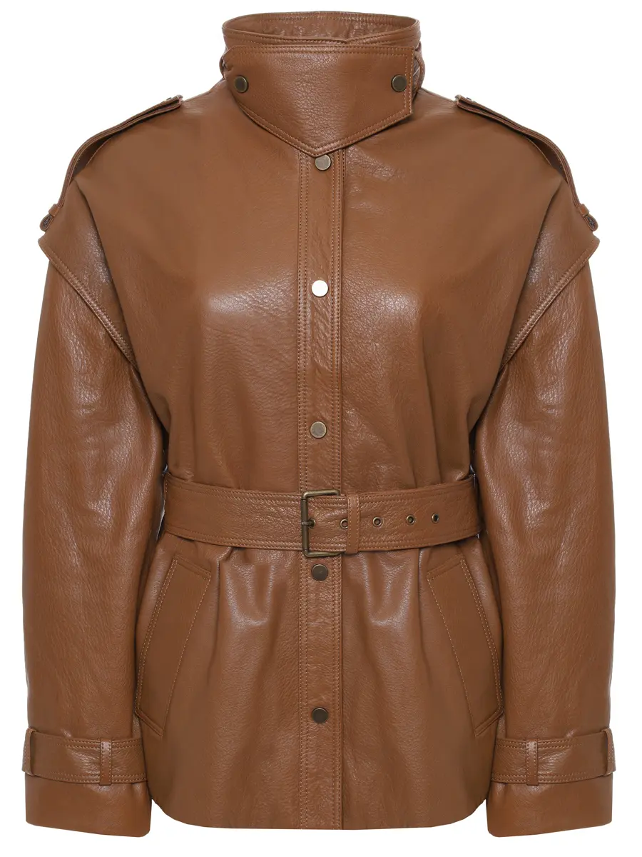 Куртка кожаная